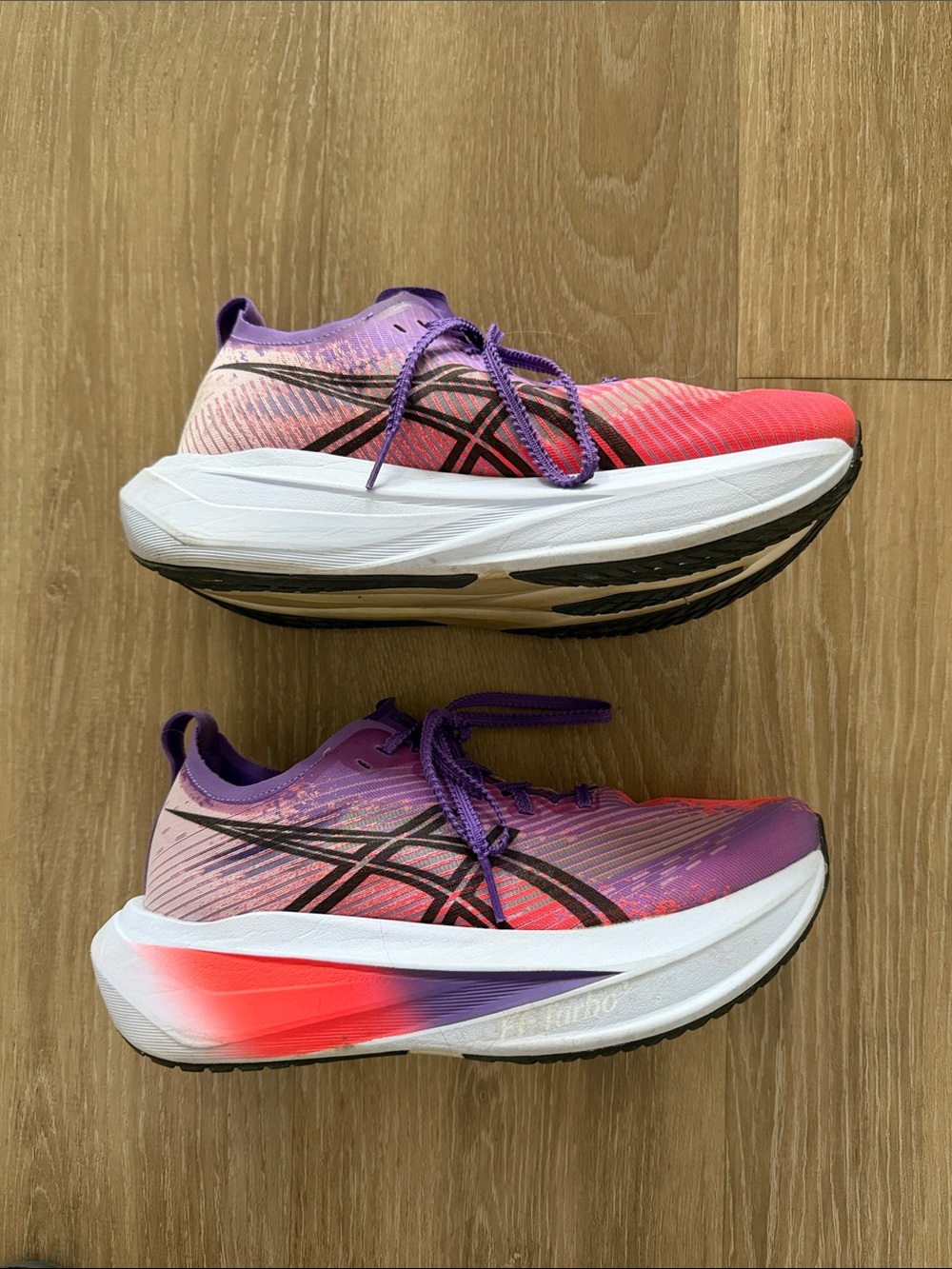 ASICS Megablast — Women’s Purple and Pink Running Shoes